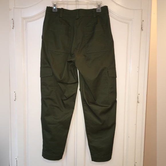 Derek Lam 10 Crosby Green Cargo Pants - Picture 4 of 11